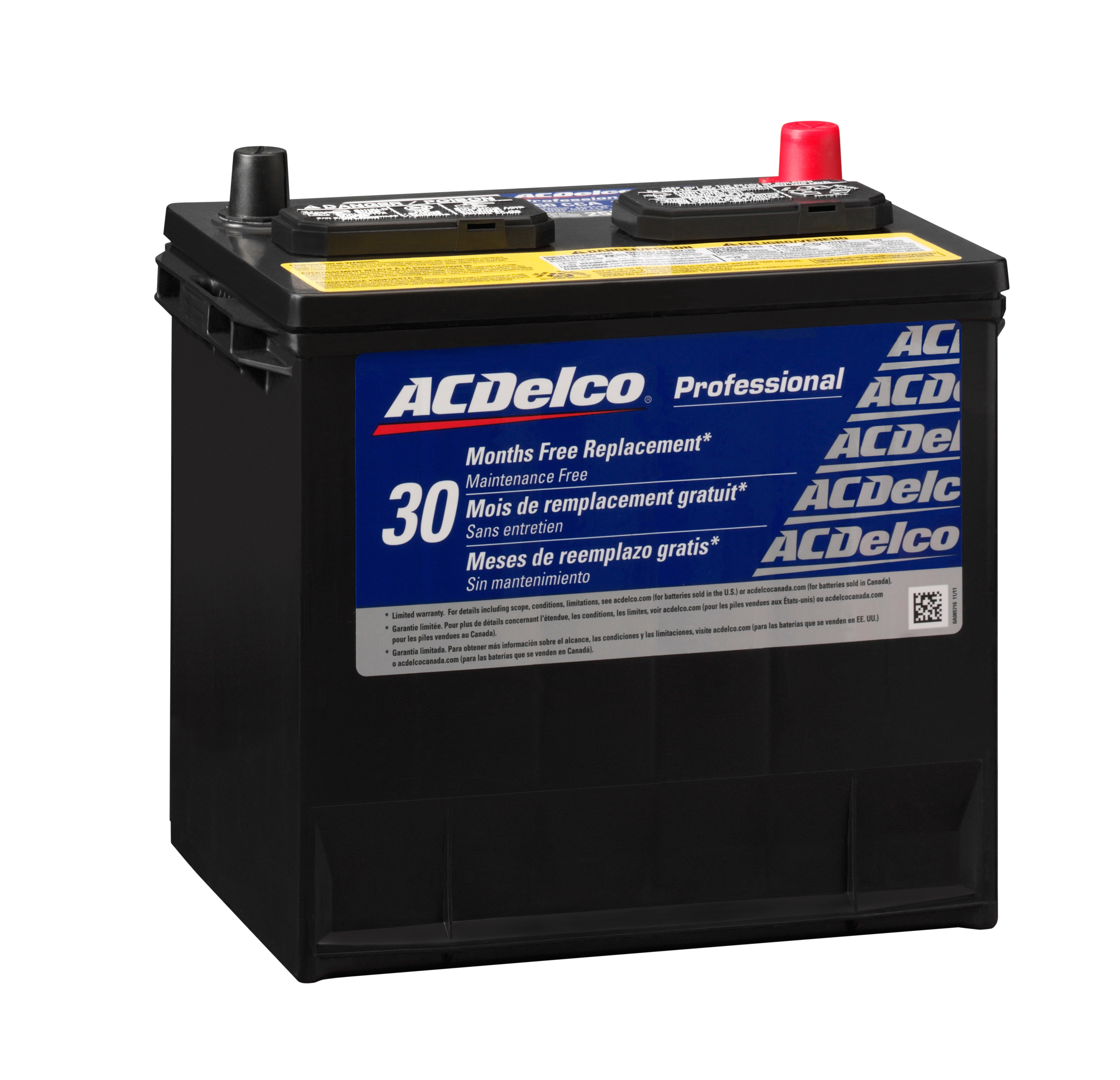 AC DELCO Std Automotive Battery 25PS ABC Auto Parts