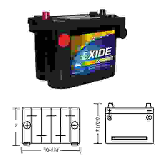 EXIDE Std Automotive Battery SW-AGM78DT | AutoPartMonster.com