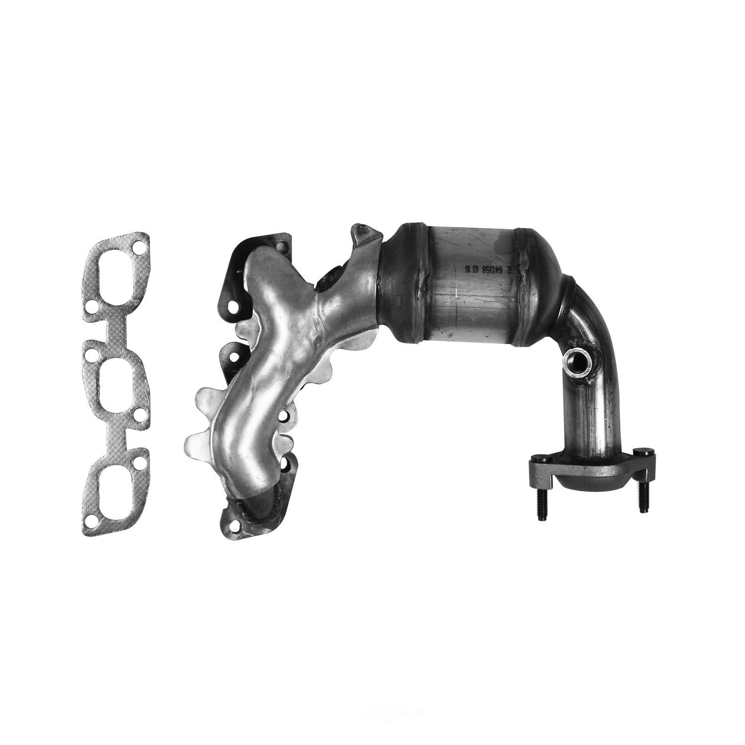 AP EXHAUST FEDERAL CONVERTER - Catalytic Converter with Integrated Exhaust Manifold - APG 641358