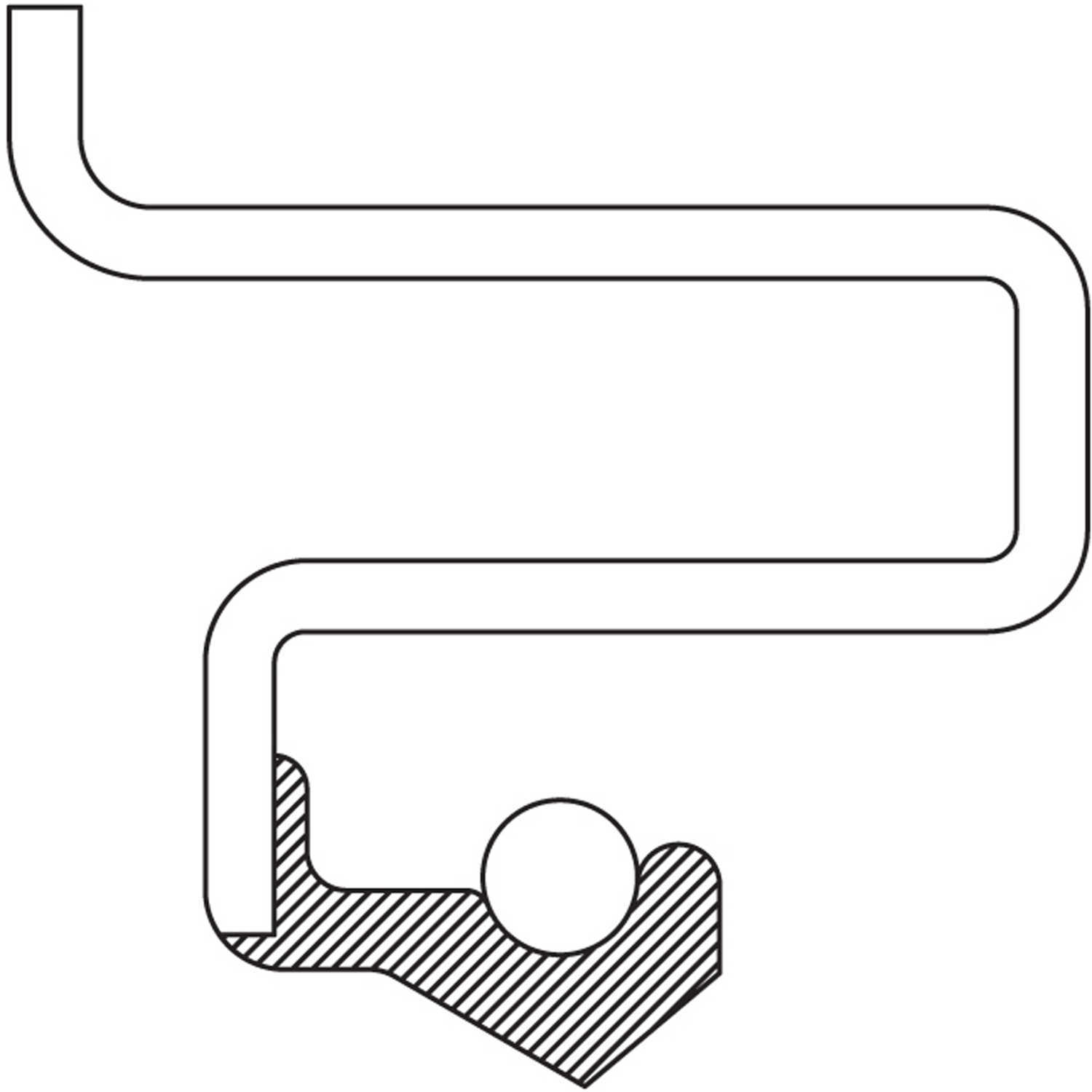 AUTO EXTRA/BEARING-SEALS-HUB ASSEMBLIES - Auto Trans Oil Pump Seal - AXJ - 331228h