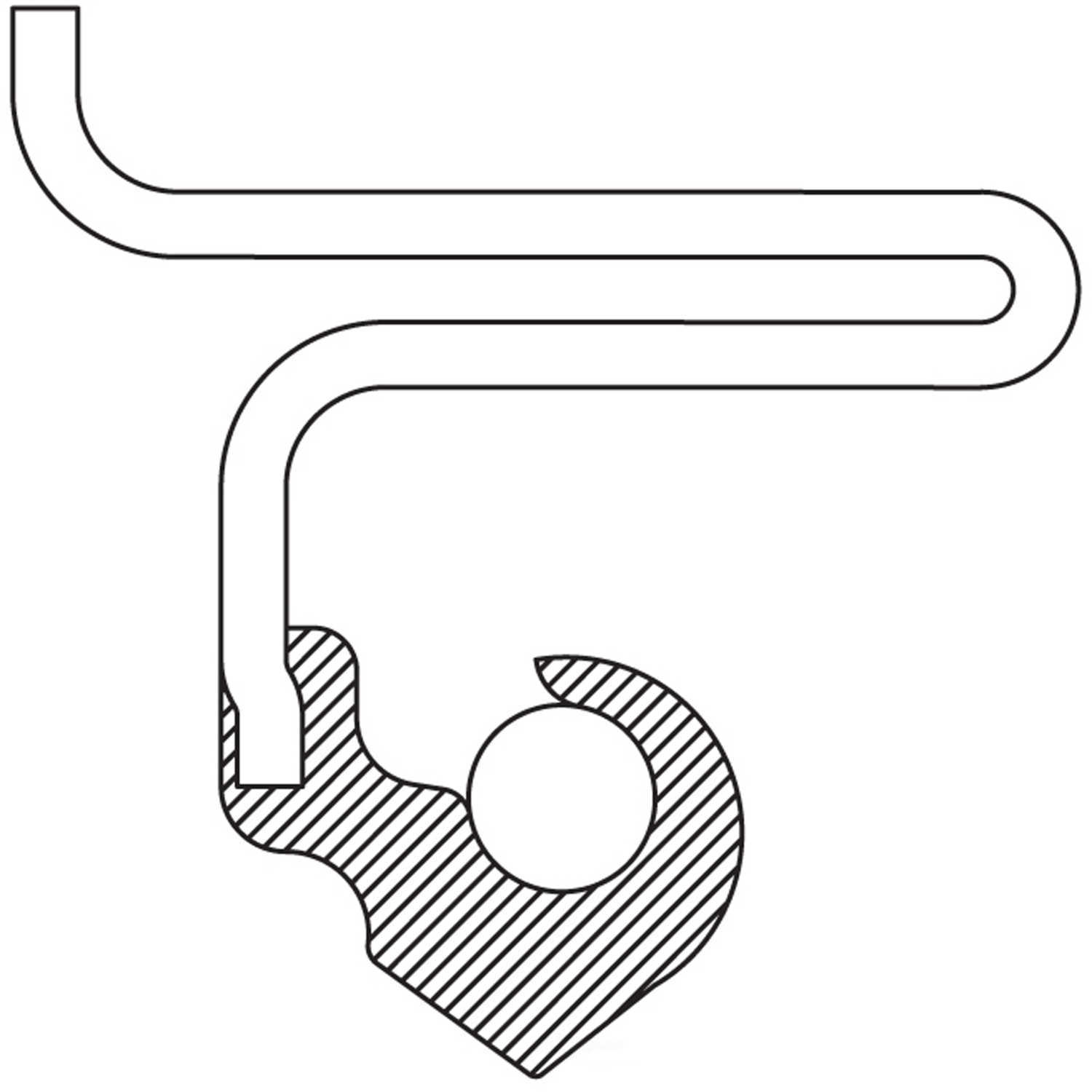 AUTO EXTRA/BEARING-SEALS-HUB ASSEMBLIES - Auto Trans Torque Converter Seal - AXJ - 4072n