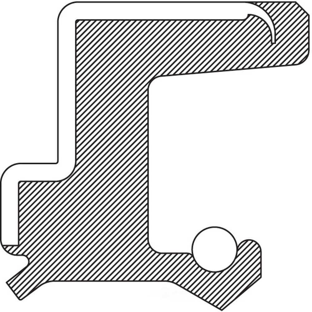 AUTO EXTRA/BEARING-SEALS-HUB ASSEMBLIES - Oil Seal - AXJ - 7495s