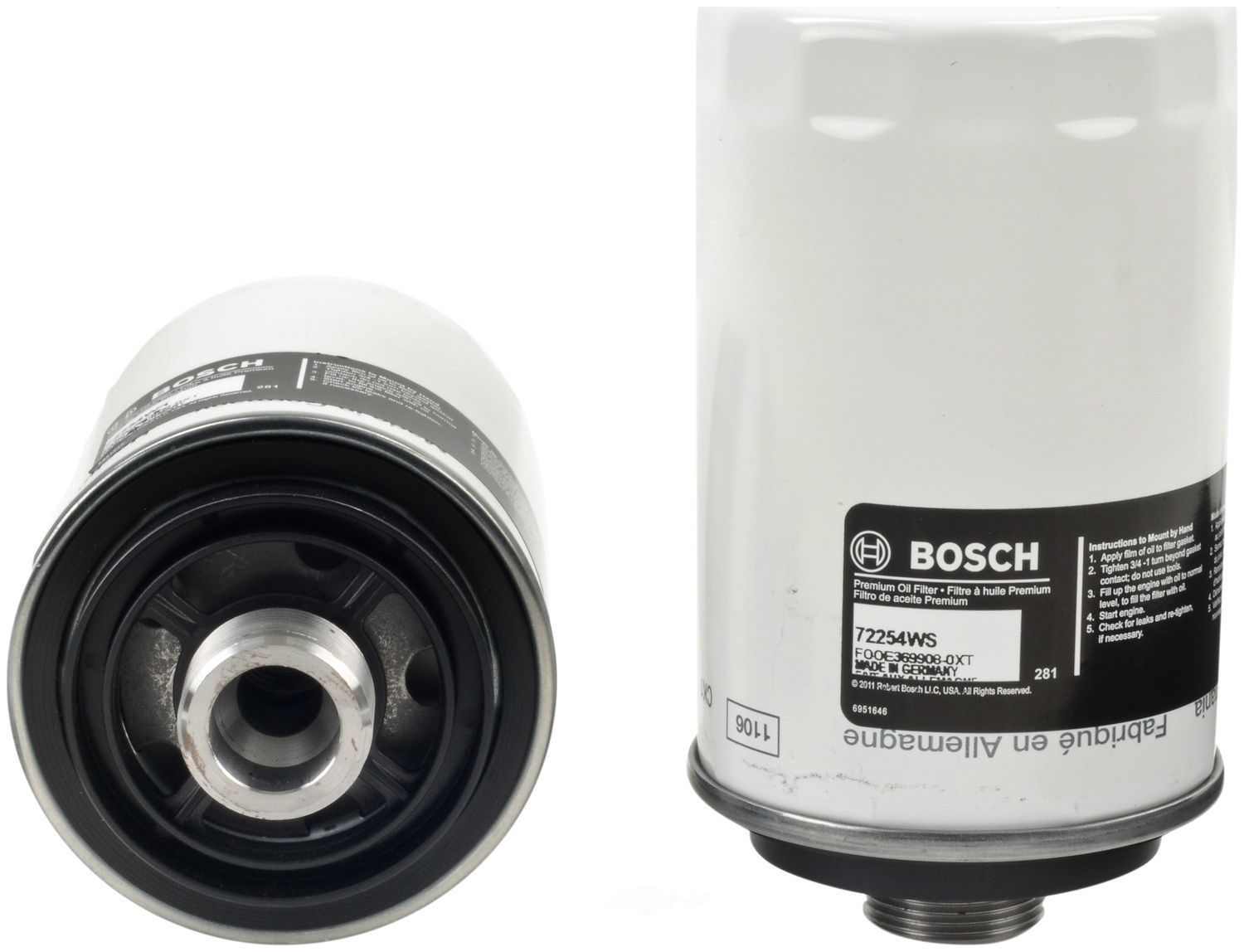 BOSCH - Workshop Oil Filter - BOS 72254WS