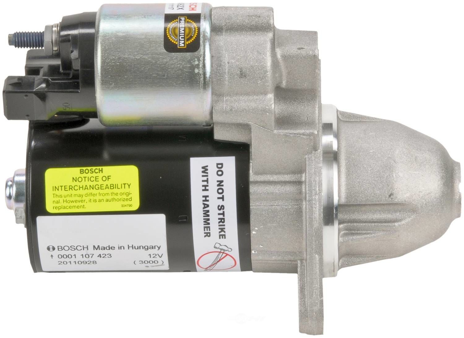 BOSCH New Starter Motor Part Number SR0492N Bma Auto Parts