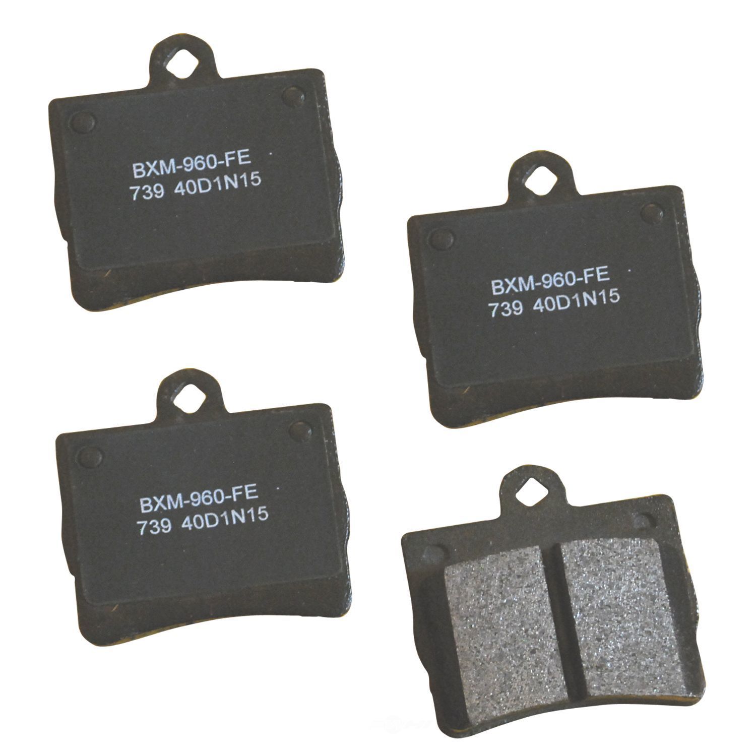 STOP BY BENDIX - Stop Semi-Metallic Brake Pad - BXP SBM739