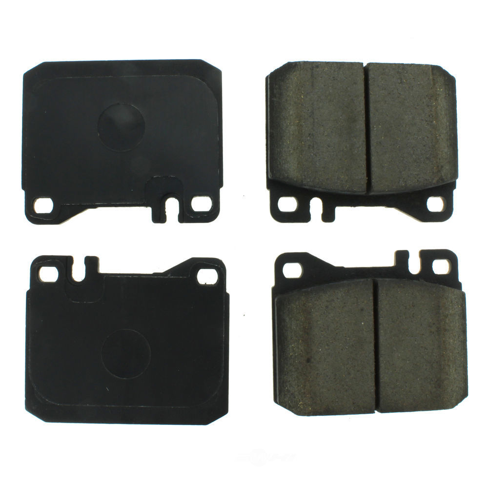 Semi-Met Brake Pads For 1979-1985 Mercedes-Benz 300SD Rear Plain Brake Rotors