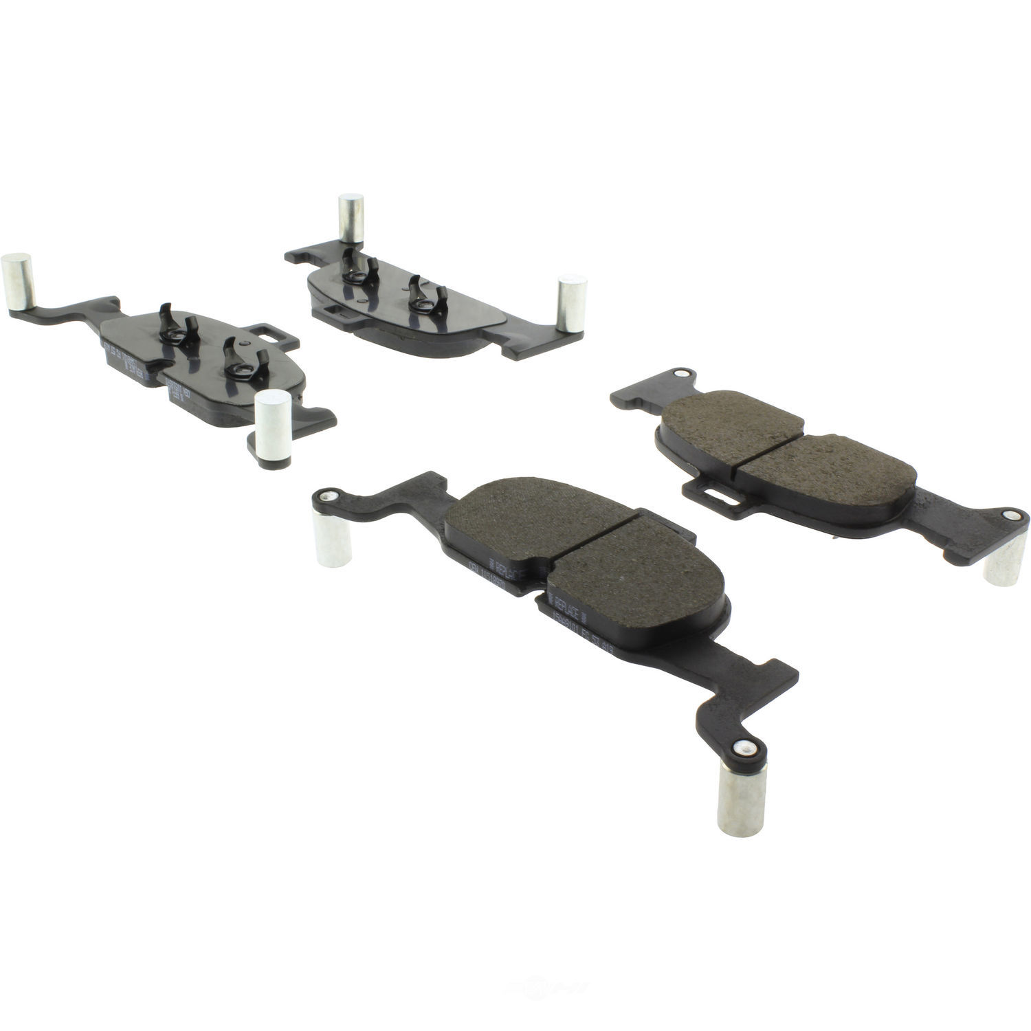 Disc Brake Pad Set-Posi-Quiet Ceramic Disc Brake Pad with Shims-Preferred Rear