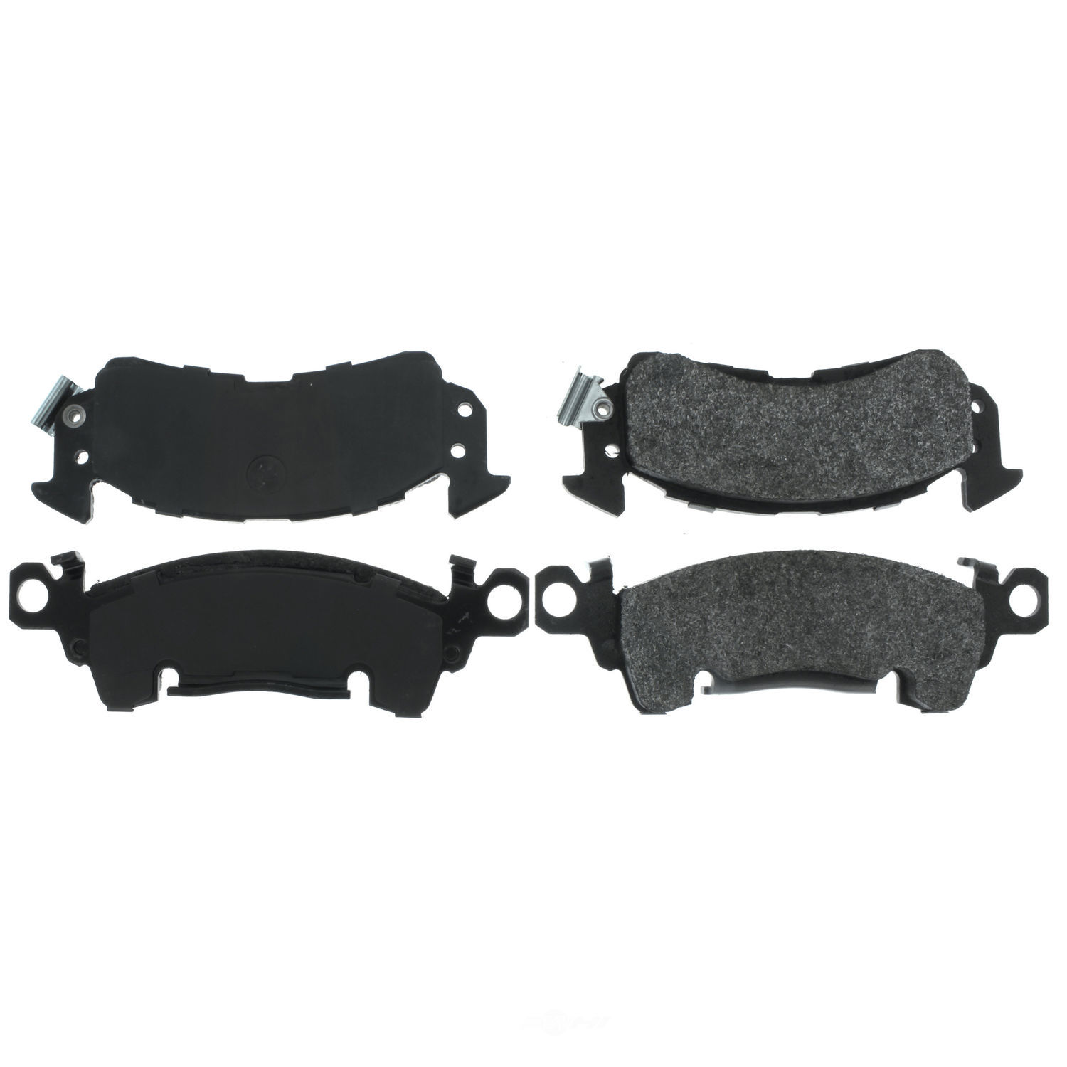 CENTRIC PARTS - Posi-Quiet Extended Wear Disc Brake Pad w/Shims & Hardware - CEC 106.00520