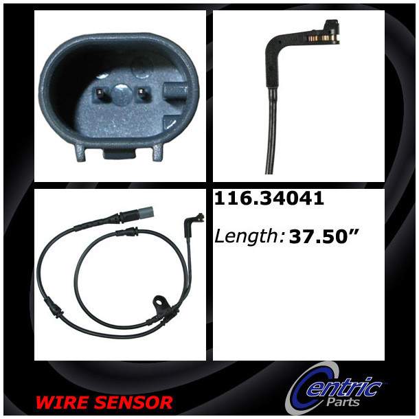 CENTRIC PARTS - Disc Brake Pad Wear Sensor - CEC 116.34041