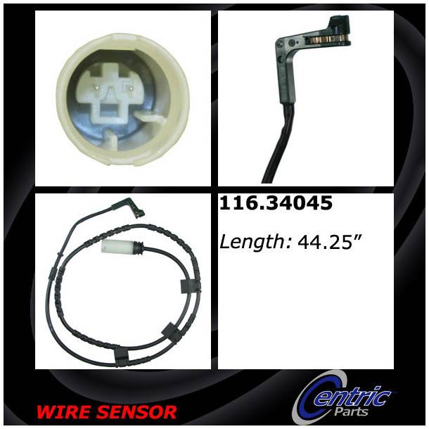 CENTRIC PARTS - Centric Premium Brake Pad Sensor Wires - CEC 116.34045