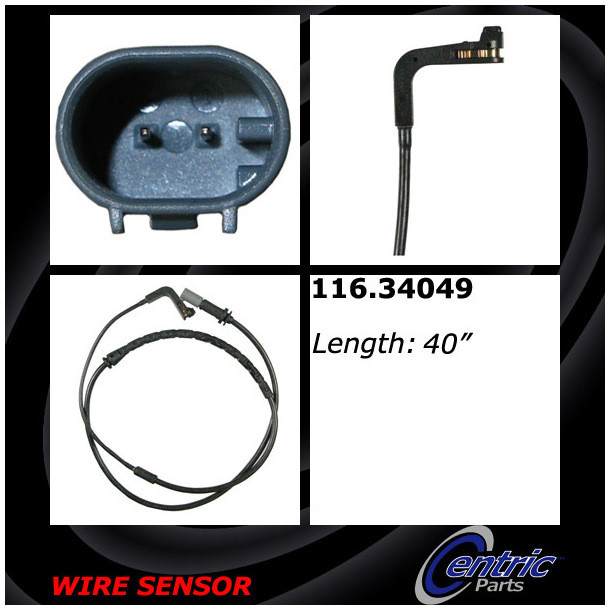 CENTRIC PARTS - Centric Premium Brake Pad Sensor Wires - CEC 116.34049