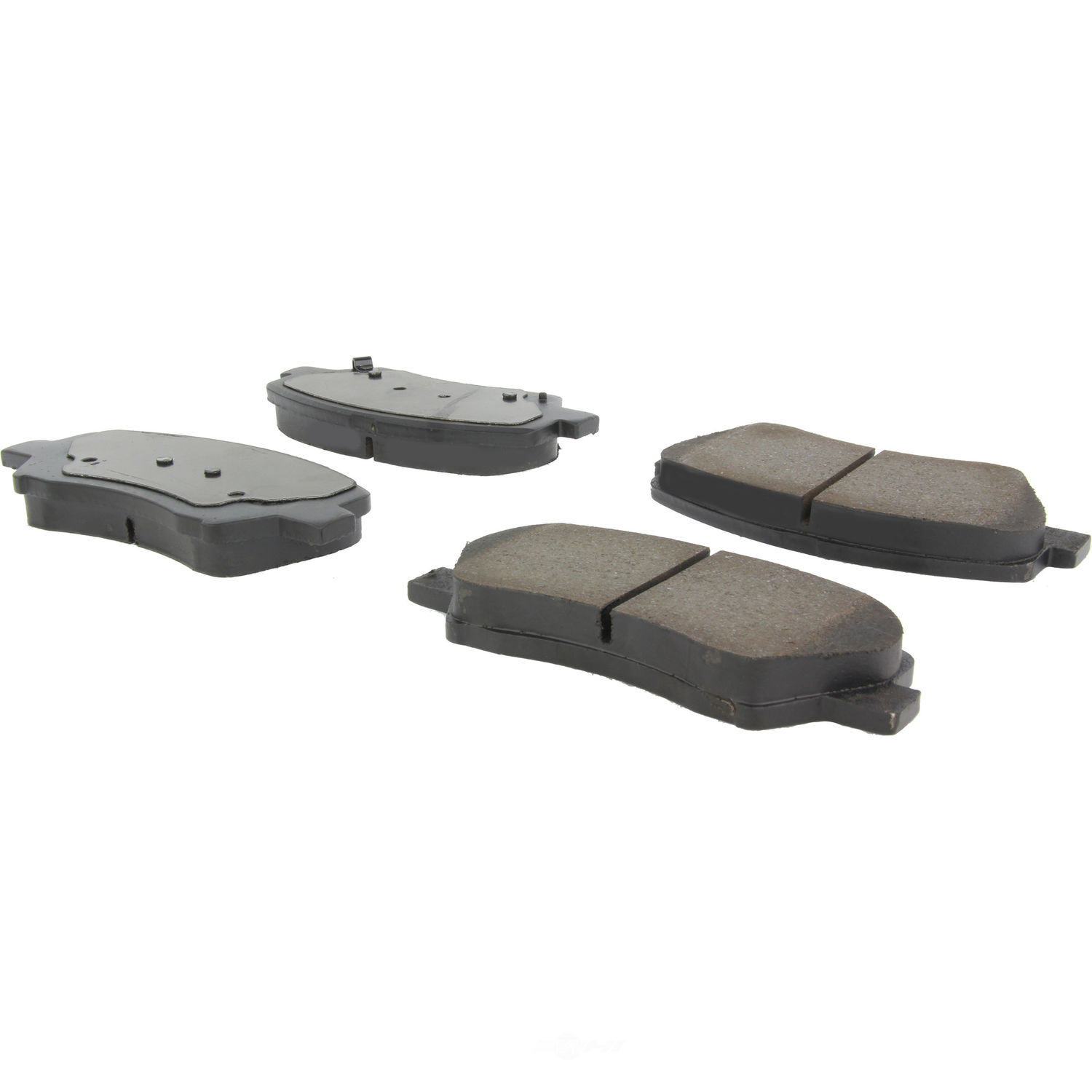 Disc Brake Pad Set-Premium Ceramic Pads with Shims and Hardware Front Centric