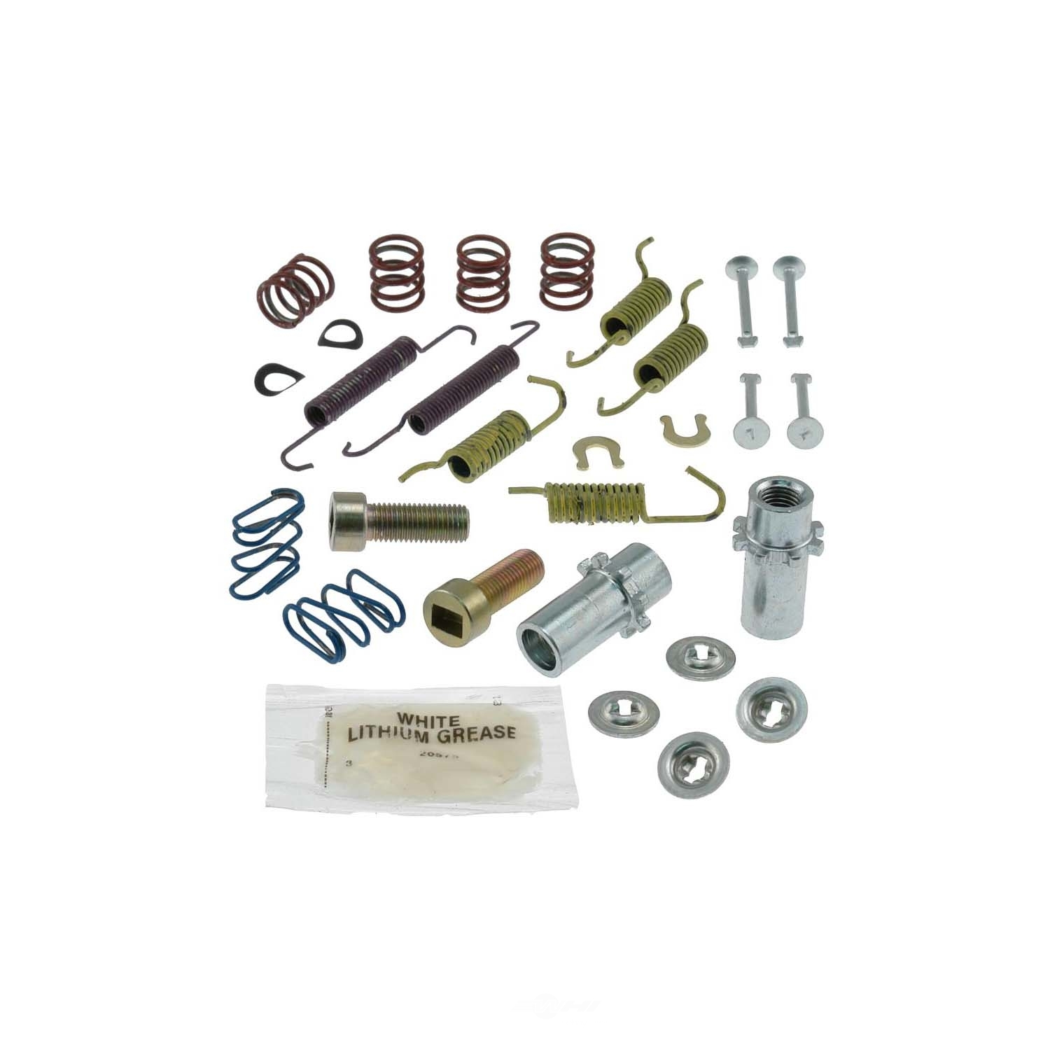 CARLSON QUALITY BRAKE PARTS - Parking Brake Hardware Kit - CRL 17389