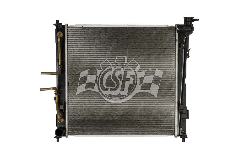 CSF RADIATOR - 1 Row Plastic Tank Aluminum Core Radiator - CSF 3486