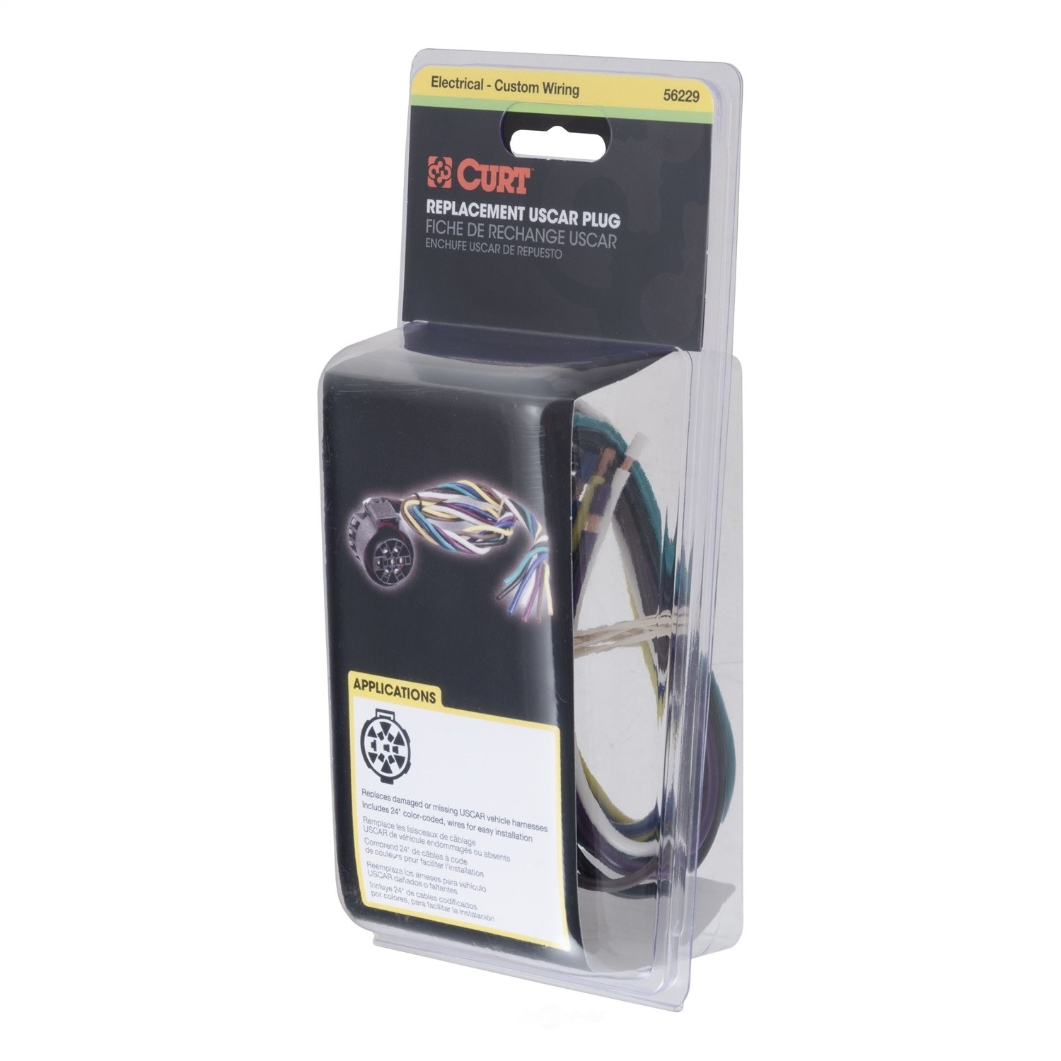 Parts Plus Auto Accessories For All Makes And Models 7 Way Uscar Electrical Connector Cur 56229
