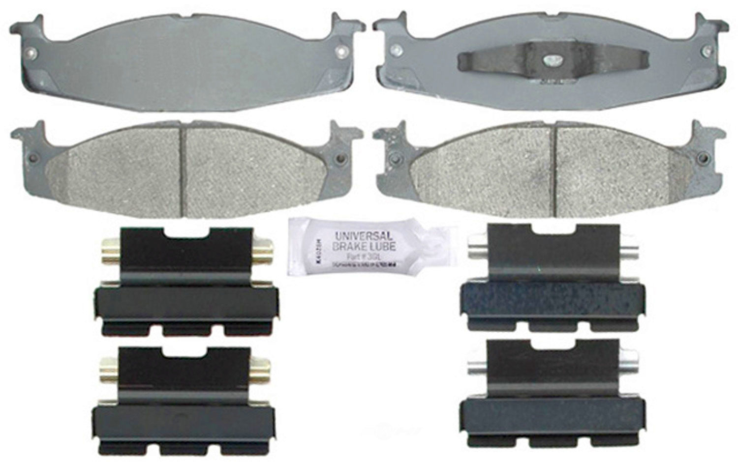 ACDELCO SPECIALTY - Performance Disc Brake Pad - DCE 17D632MX