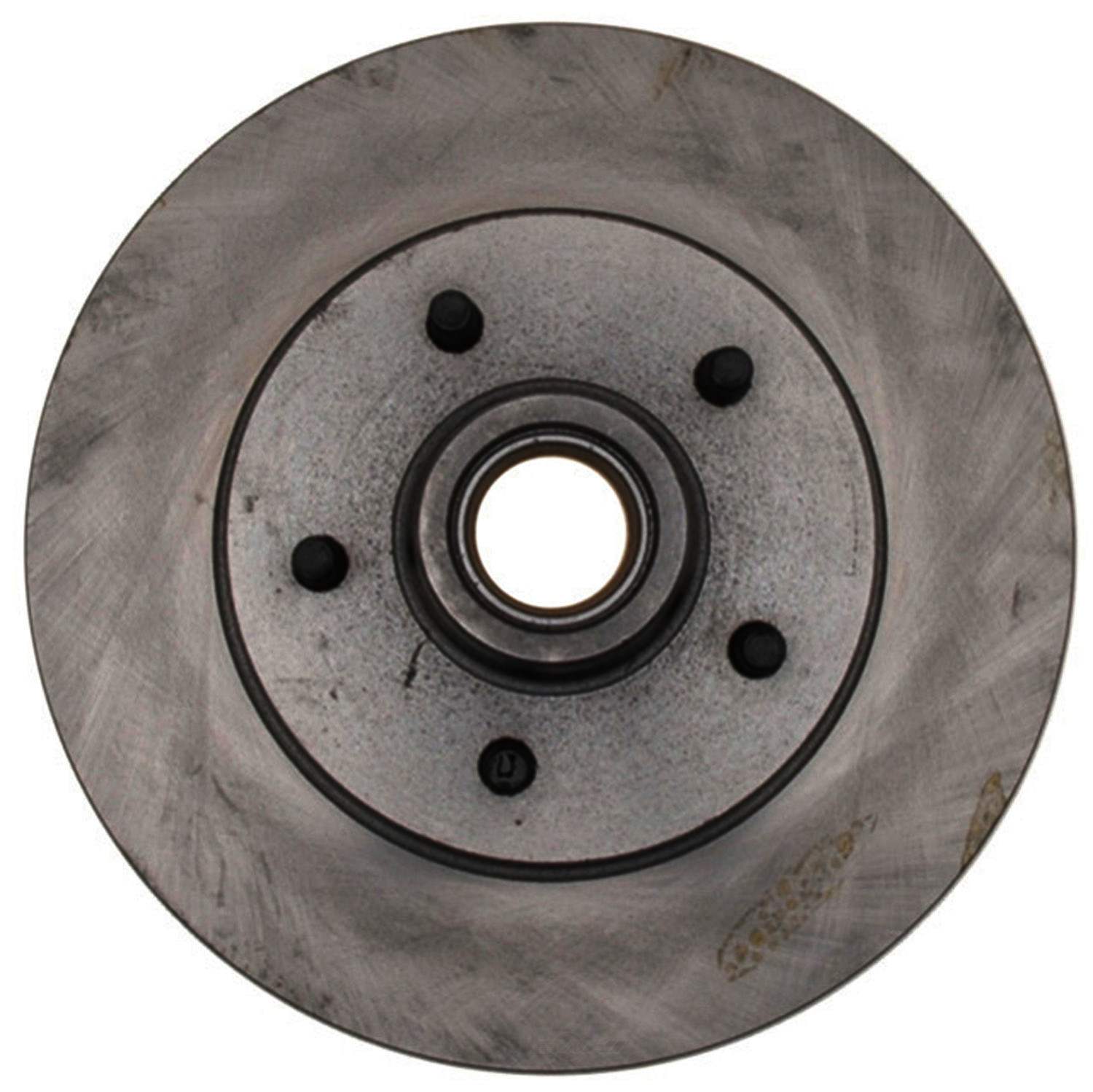 ACDELCO SILVER/ADVANTAGE - Non-Coated Disc Brake Rotor & Hub Assembly - DCD 18A2A
