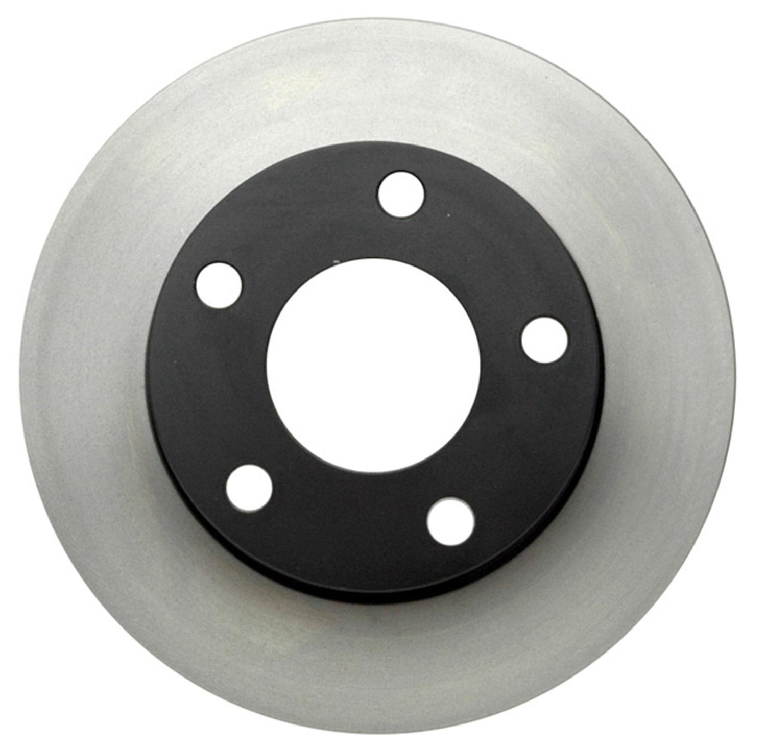 ACDelco 18A636A Advantage Non-Coated Rear Disc Brake Rotor