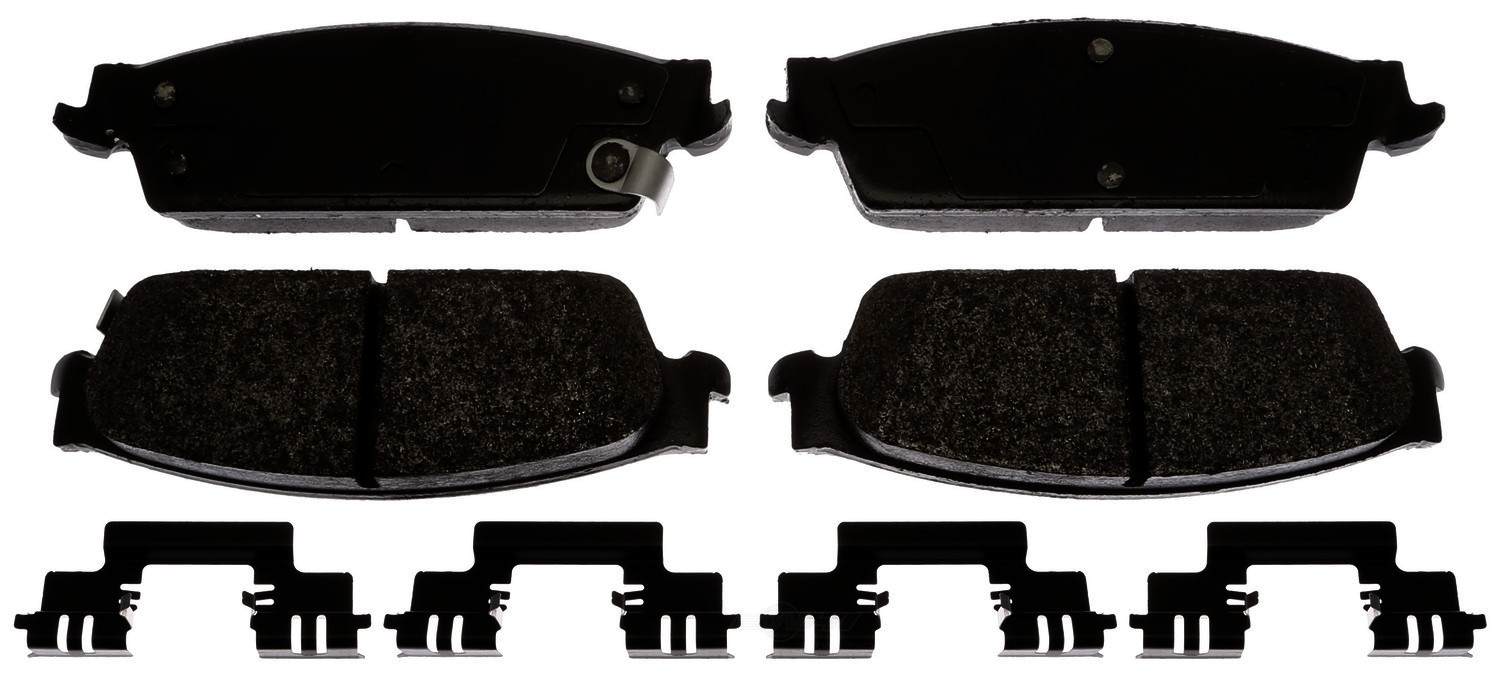 ACDELCO SPECIALTY - Performance Ceramic Disc Brake Pad Set - DCE 17D1194SDH