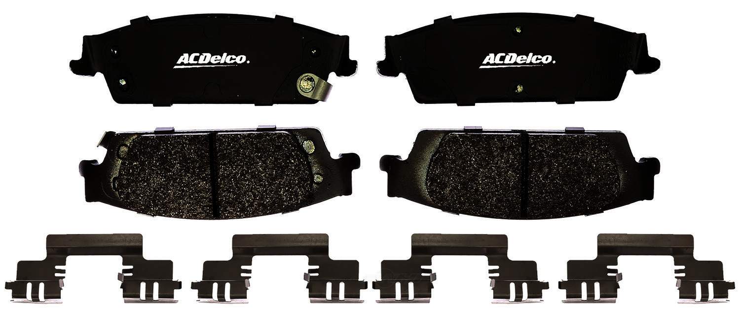 ACDELCO SPECIALTY - Performance Ceramic Disc Brake Pad Set - DCE 17D1707SDH