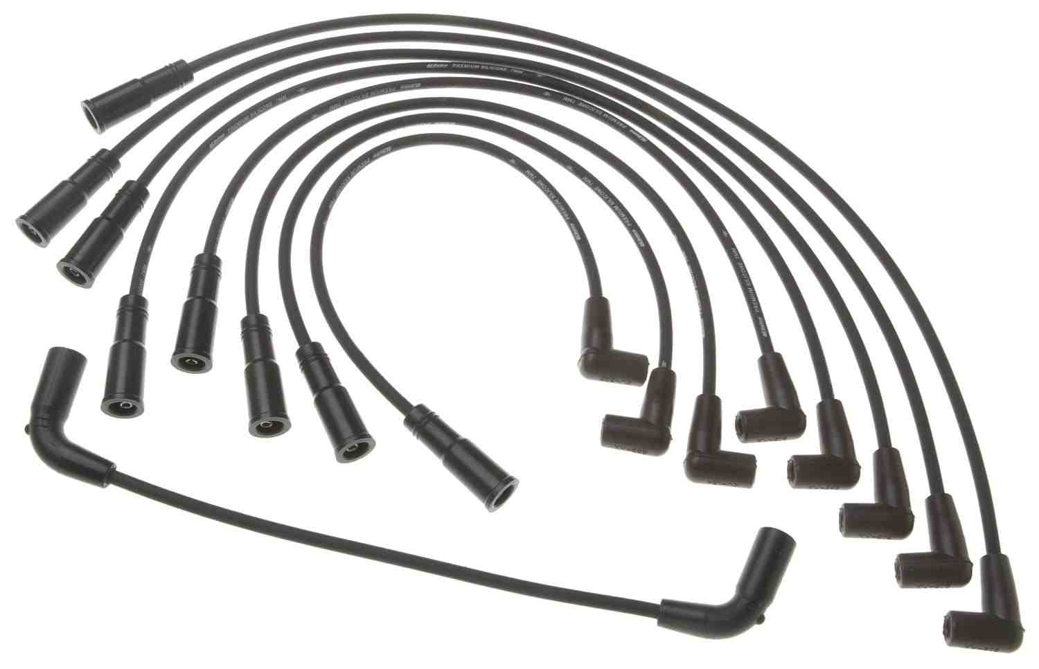 ACDELCO GOLD/PROFESSIONAL - Spark Plug Wire Set - DCC 9718Q