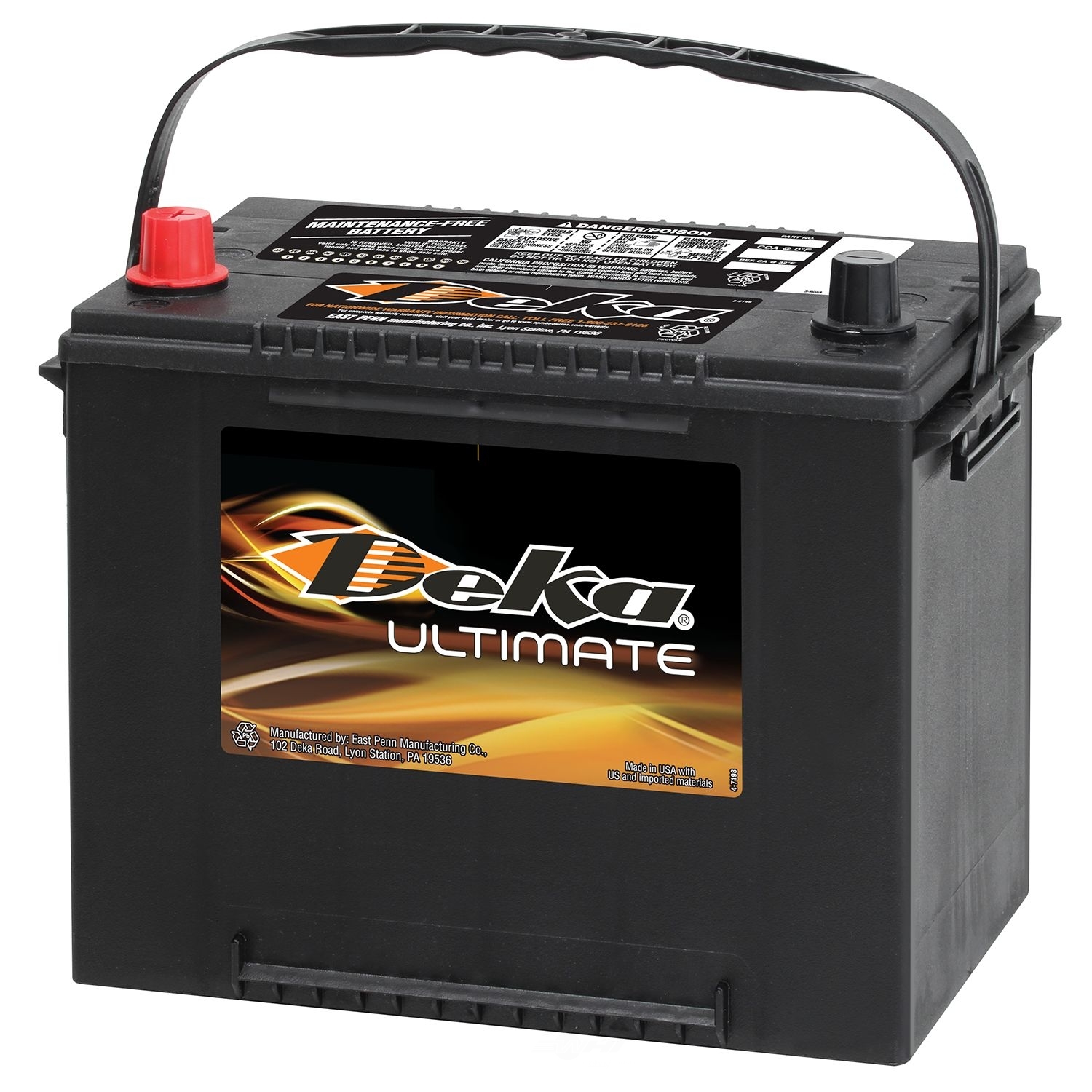 DEKA - Ultimate Maintenance Free Auto/light Truck/van Battery - DEK 724MF