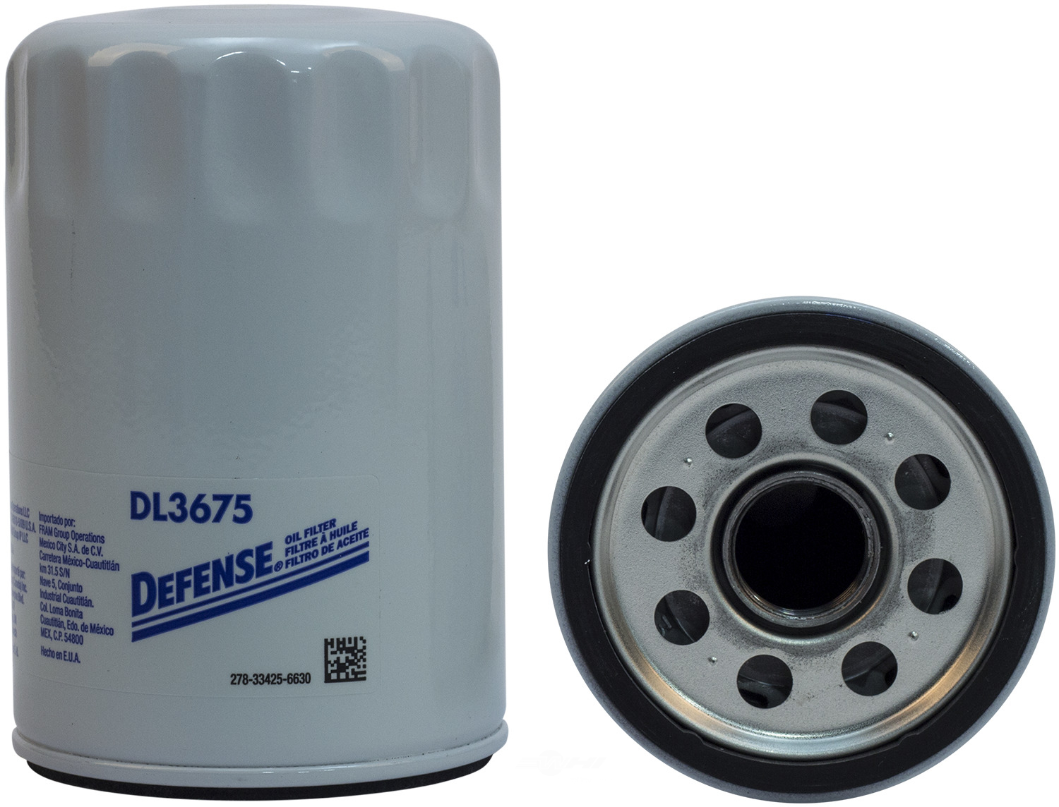 DEFENSE FILTERS (FRAM) - Engine Oil Filter - DFN DL3675