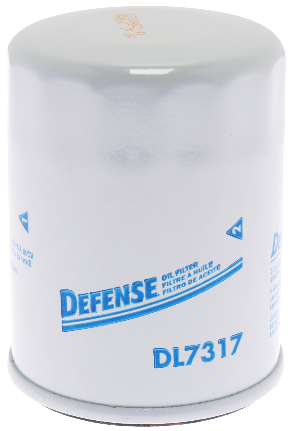 DEFENSE FILTERS (FRAM) - Engine Oil Filter - Part Number: DL7317 -   