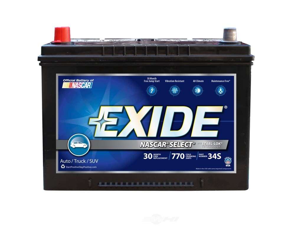 2009 JEEP WRANGLER from EXIDE BATTERIES NEW Parts - Discountautoparts ...