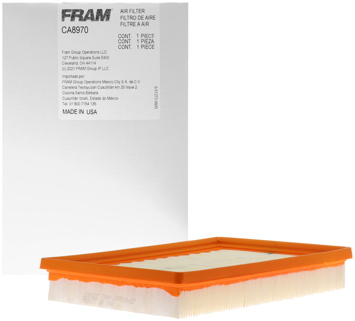 FRAM - Extra Guard Air Filter - FRA CA8970