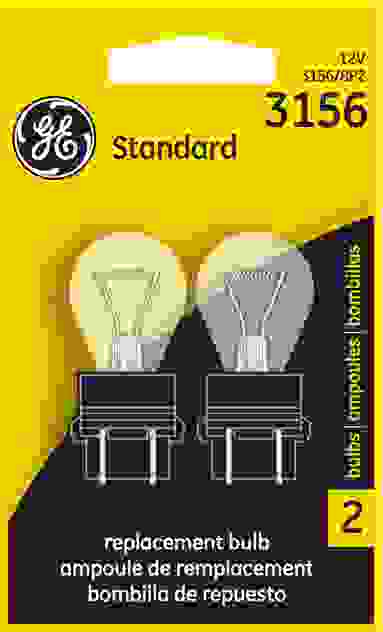 GE LIGHTING - Standard Lamp Twin Blister Pack Cornering Light Bulb - GEL 3156/BP2
