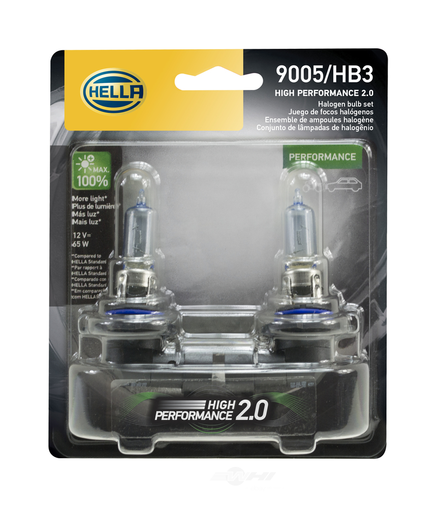 HELLA - Hella Headlight Bulb - HLA 9005 2.0TB