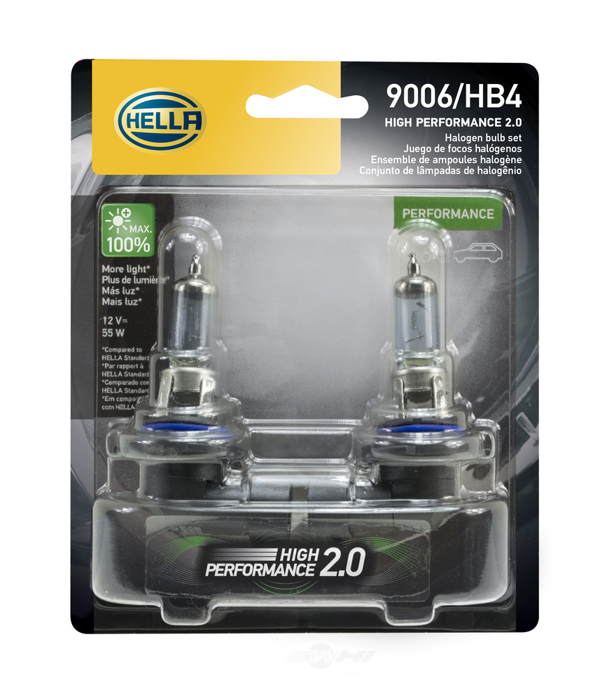 HELLA - Hella Headlight Bulb - HLA 9006 2.0TB