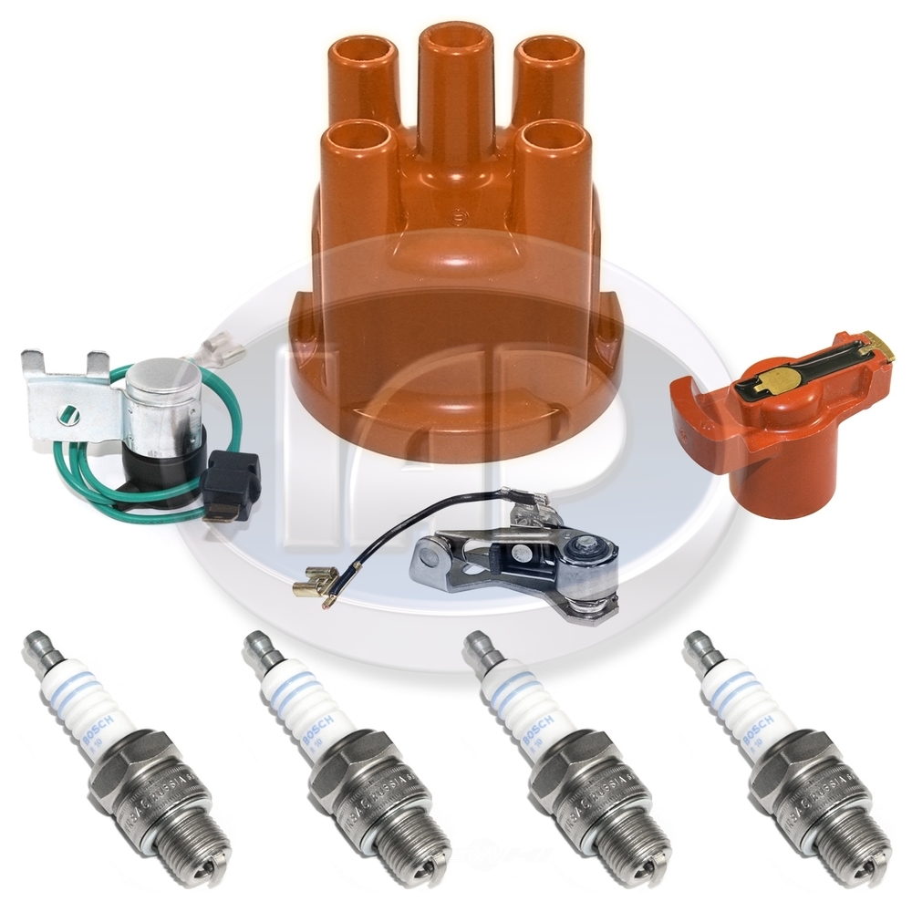 IAP/KUHLTEK MOTORWERKS - Distributor Cap / Rotor / Ignition Points / Condenser Kit - KMS AC905580
