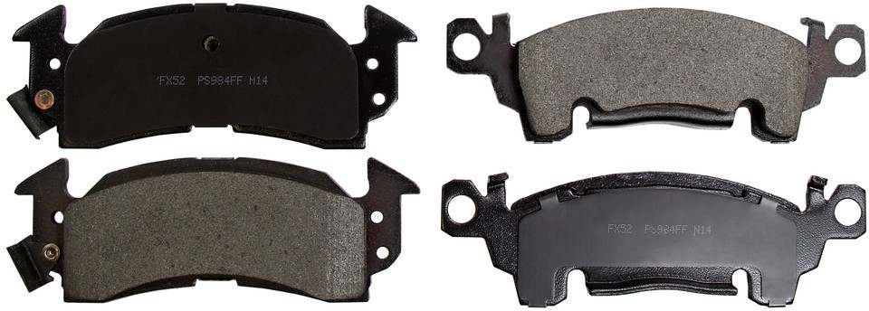MONROE PROSOLUTION BRAKE PADS - ProSolution Semi-Metallic Brake Pads - M92 FX52
