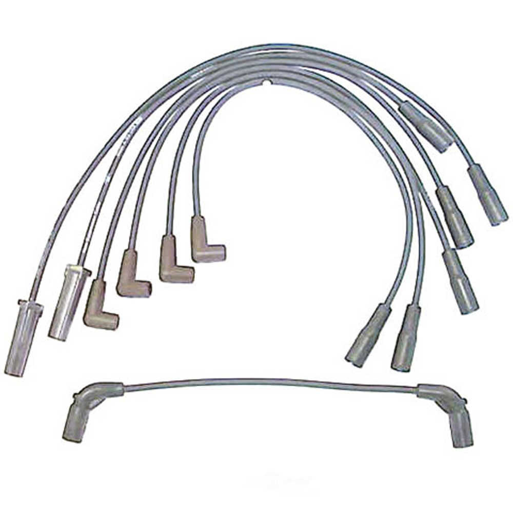 DENSO - 7mm Spark Plug Wire Set - NDE 671-6054