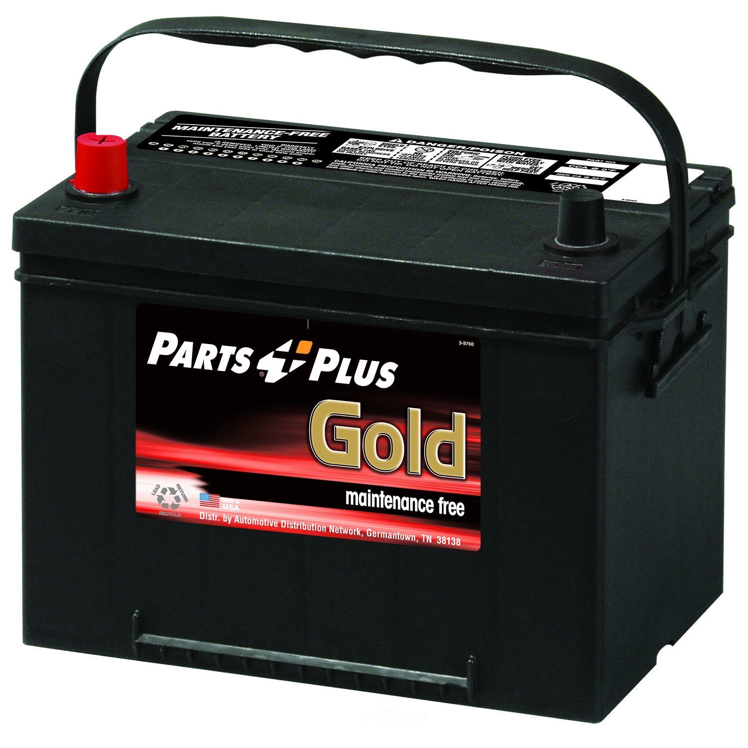 PARTS PLUS/EAST PENN Gold Battery Part Number 34G Smyth