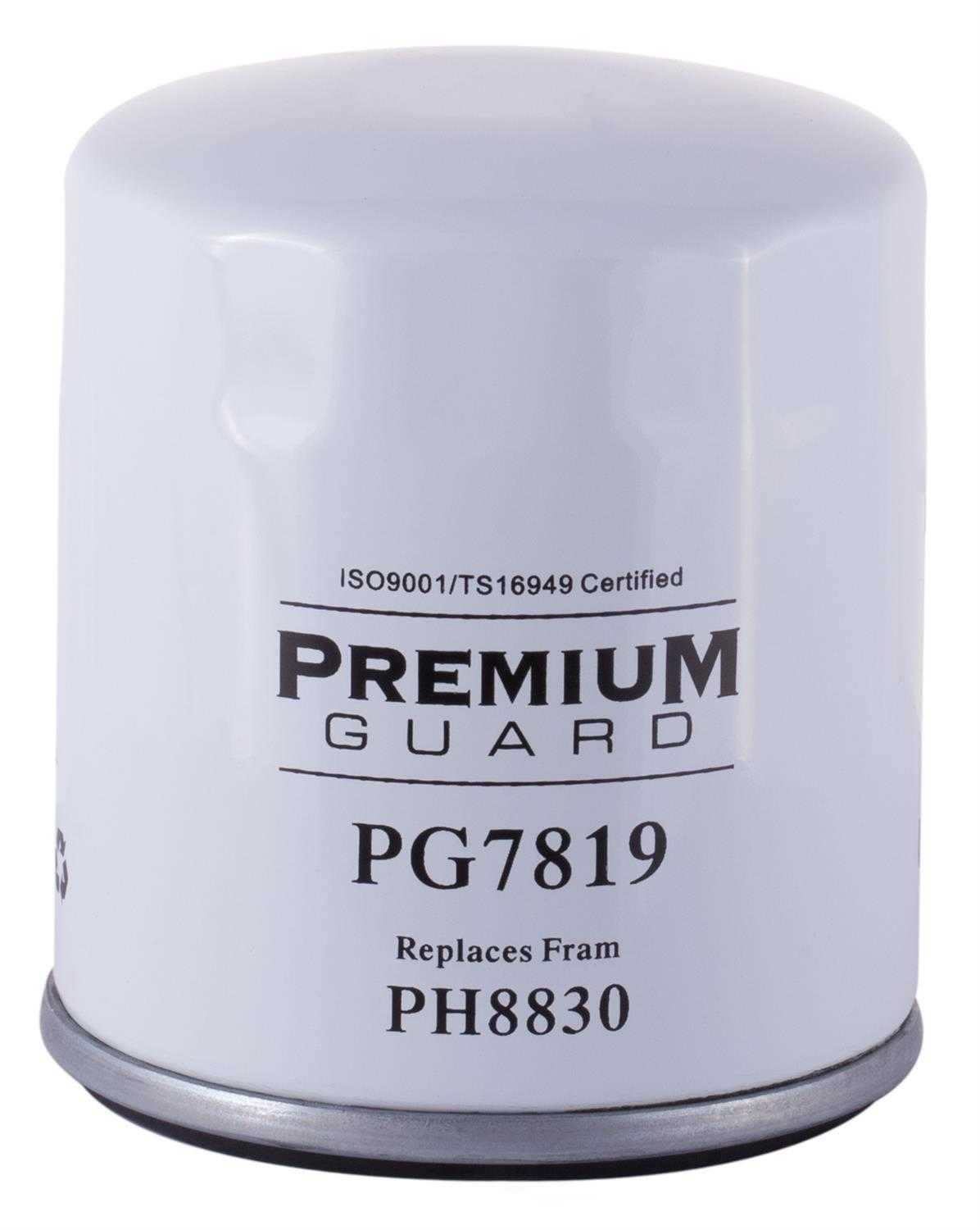 PREMIUM GUARD - Standard Life Oil Filter - PRG PG7819