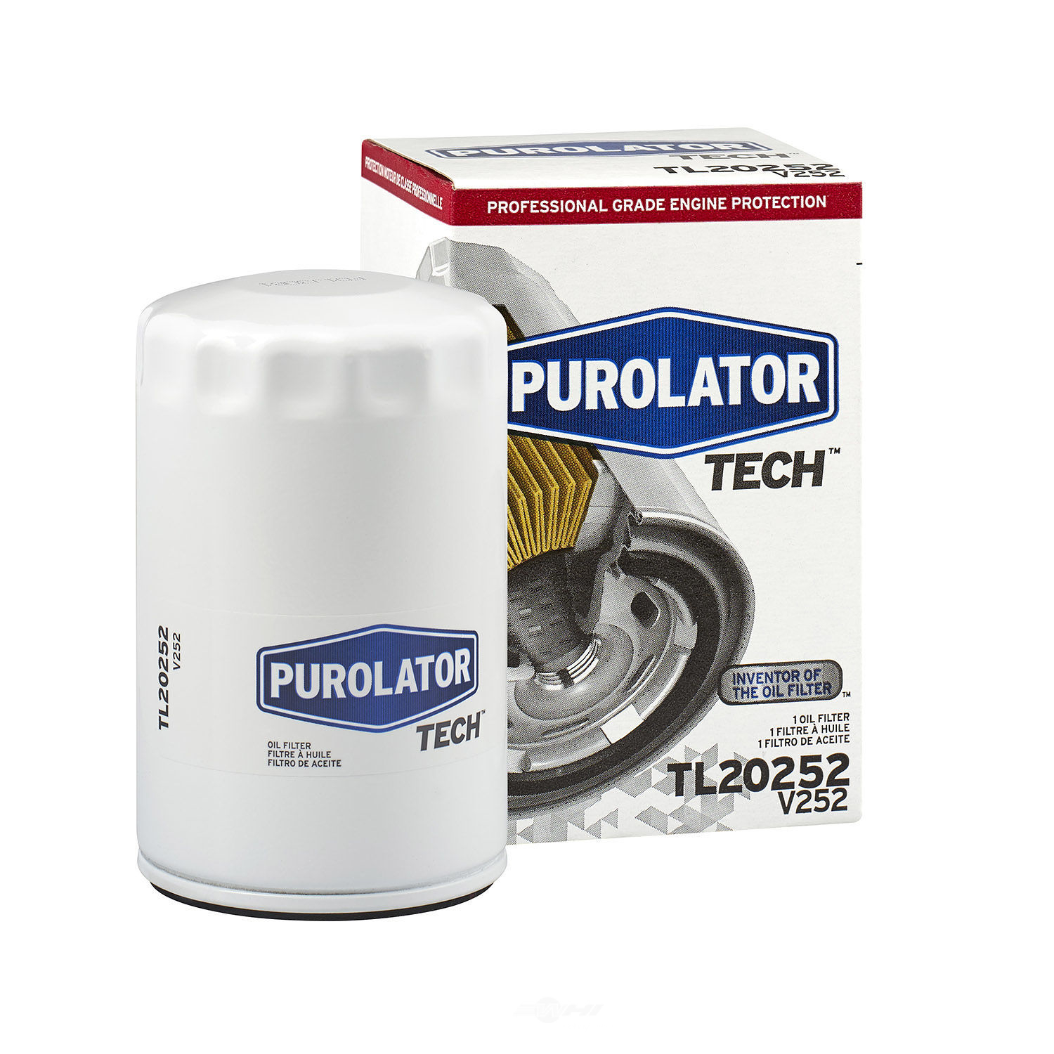 PUROLATOR - Engine Oil Filter - PUR TL20252
