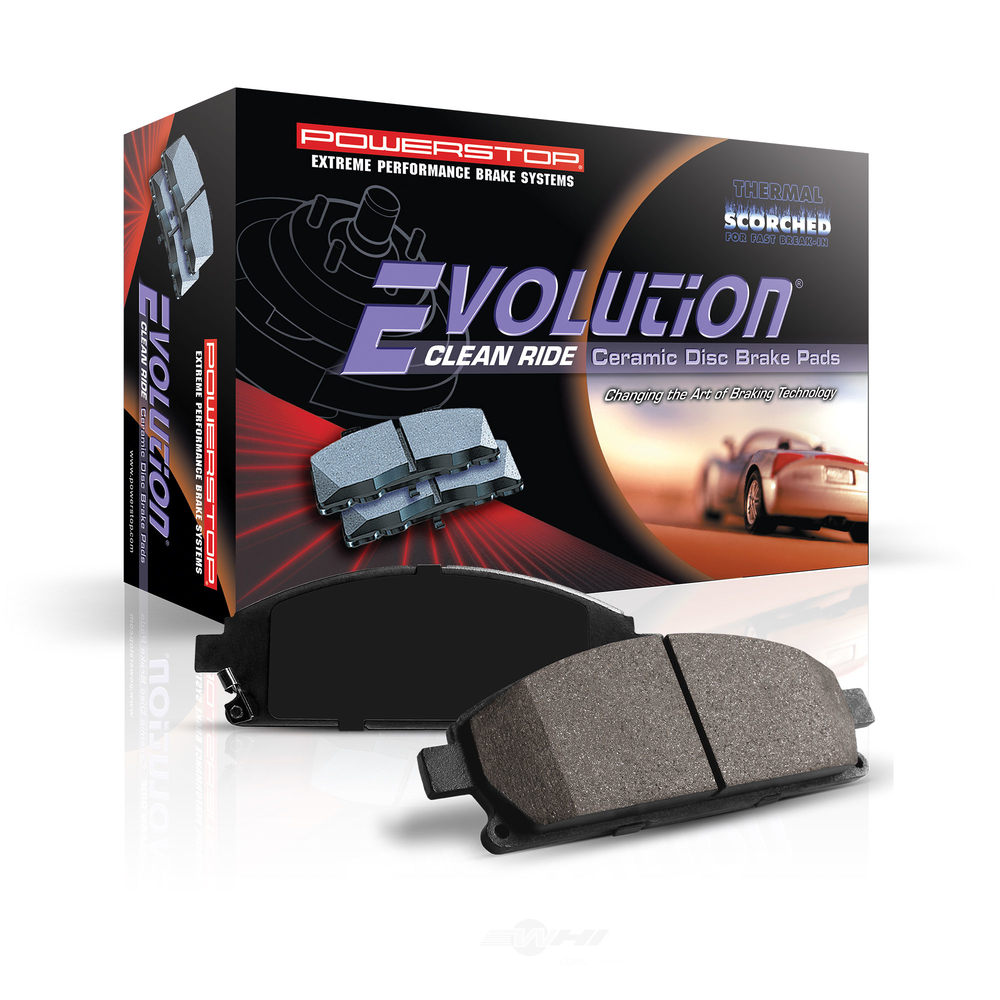 Power Stop 16-1734 Z16 Evolution Ceramic Rear Brake Pad Set