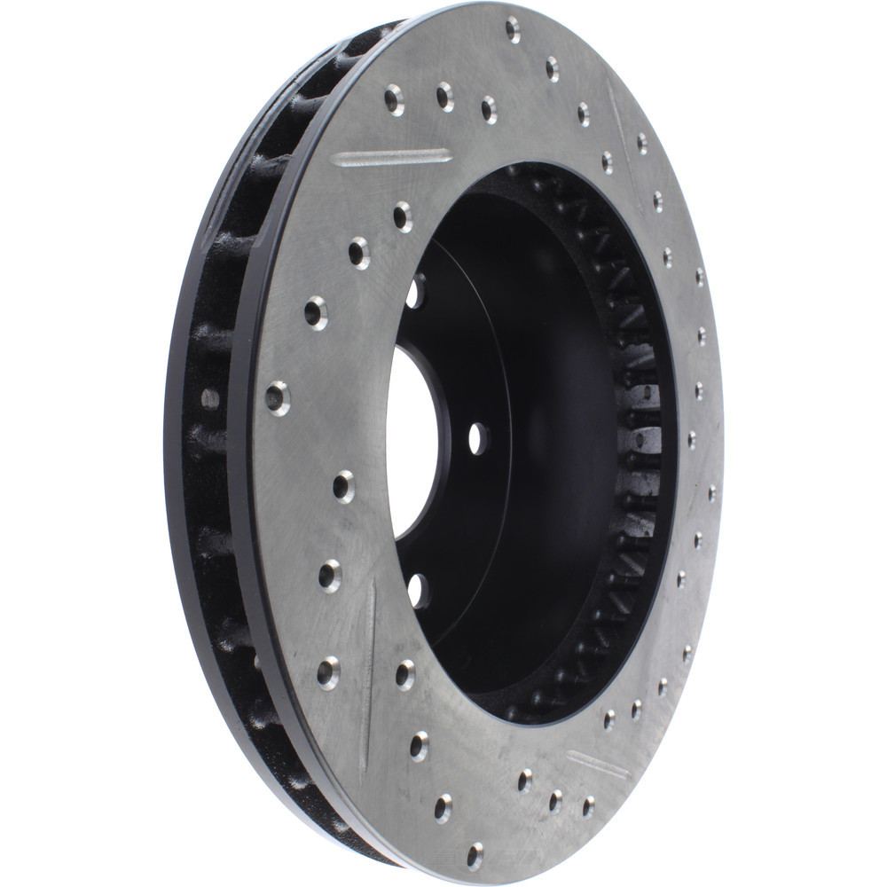 STOPTECH - StopTech Sport Cross-Drilled & Slotted Disc Brake Rotors - SOH 127.66022R