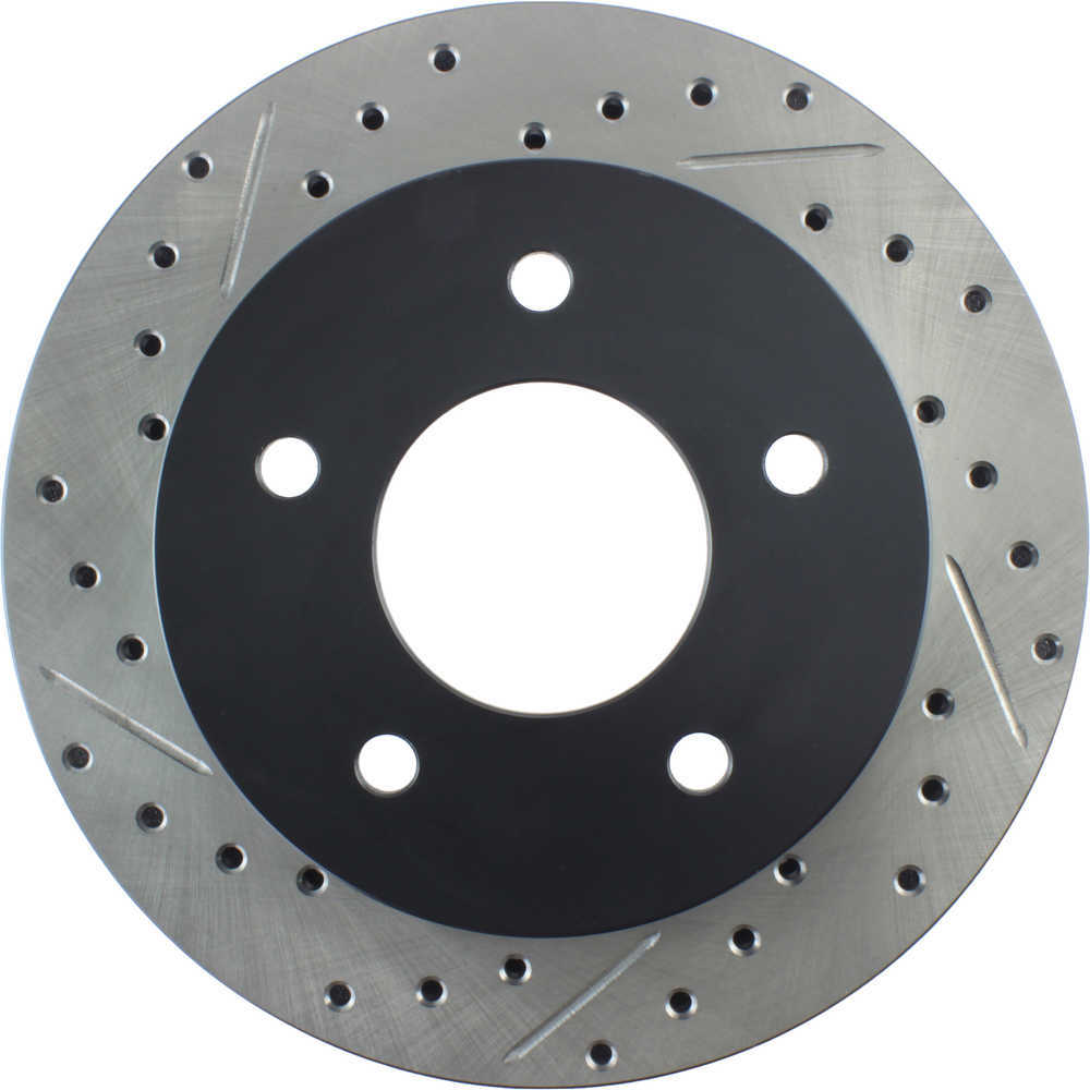 STOPTECH - StopTech Sport Cross-Drilled & Slotted Disc Brake Rotors - SOH 127.66022R