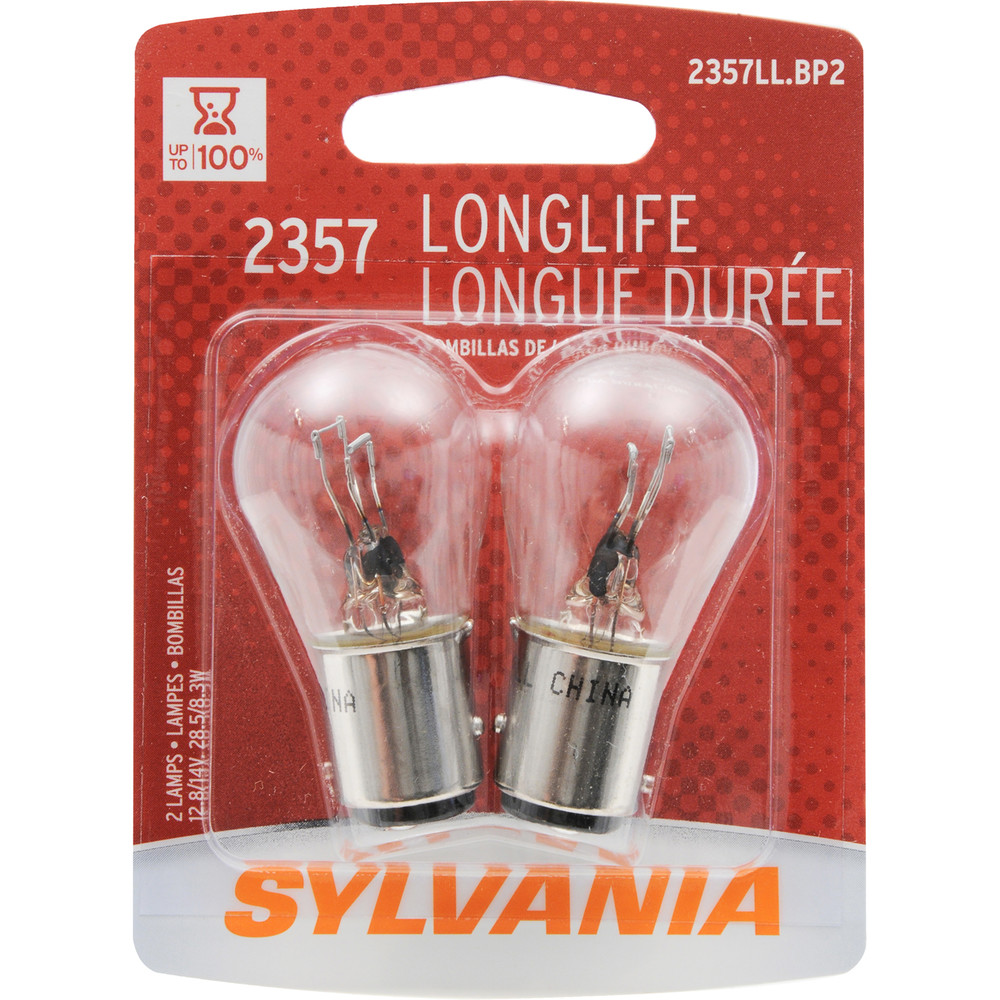 SYLVANIA RETAIL PACKS - Long Life Blister Pack Twin Parking Light Bulb - SYR 2357LL.BP2