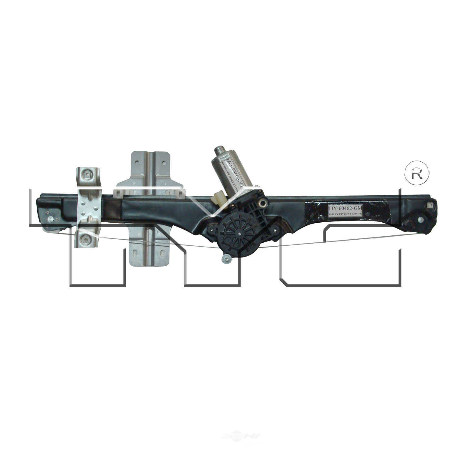 TYC - Power Window Motor And Regulator Assembly - TYC - 660476