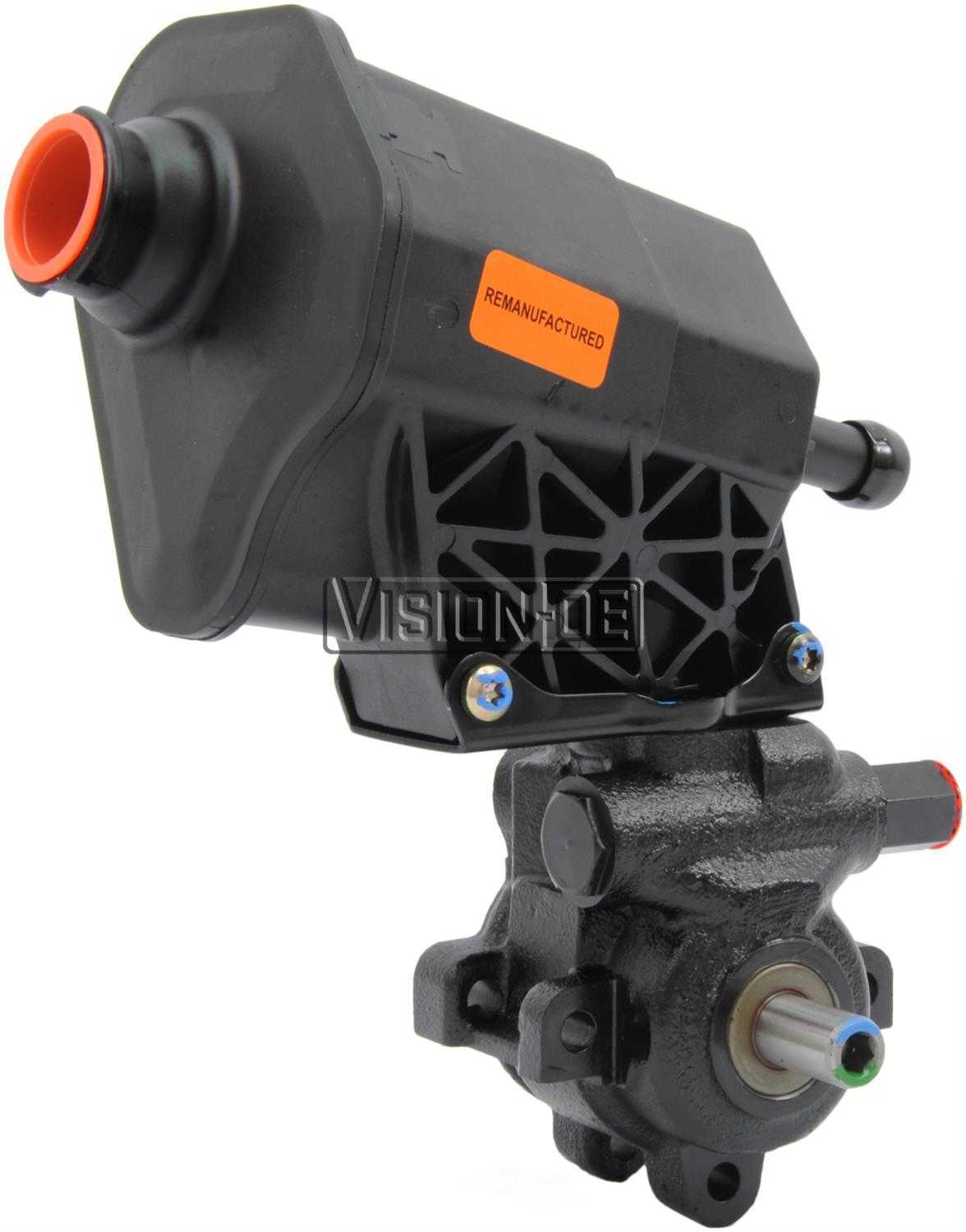 Power Steering Pump Vision OE 720-01125 Reman 